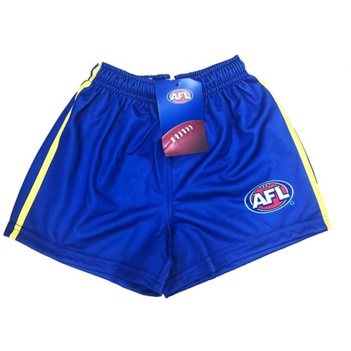 West Coast Eagles Mens Replica Footy Shorts Size:22