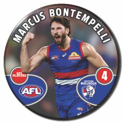 Western Bulldogs 2026 Player Action Badge - BONTEMPELLI