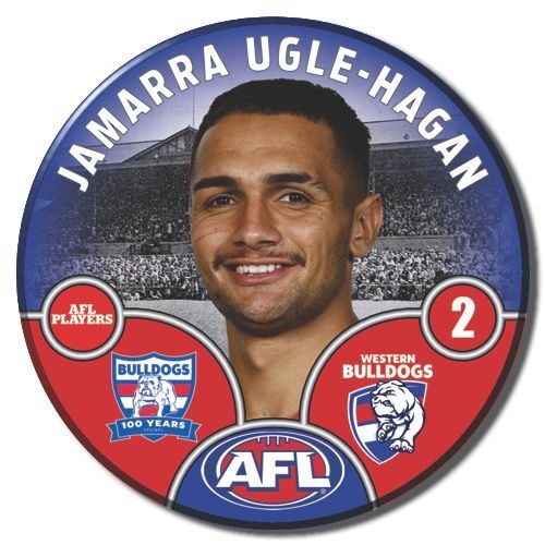 Western Bulldogs 2025 Player Pin Badge - UGLE-HAGAN