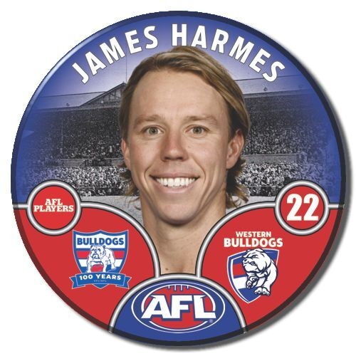 Western Bulldogs 2025 Player Pin Badge - HARMES