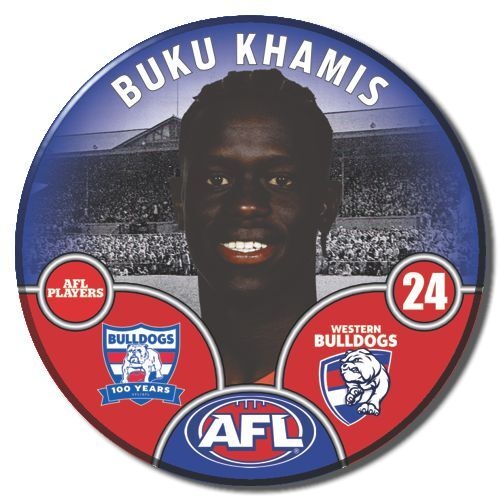 Western Bulldogs 2025 Player Pin Badge - KHAMIS