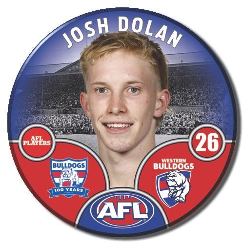 Western Bulldogs 2025 Player Pin Badge - DOLAN