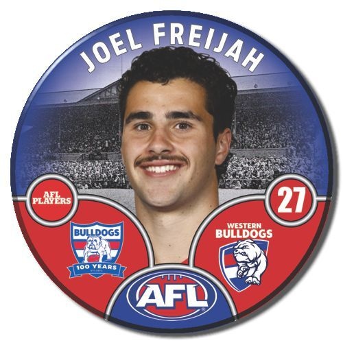 Western Bulldogs 2025 Player Pin Badge - FREIJAH