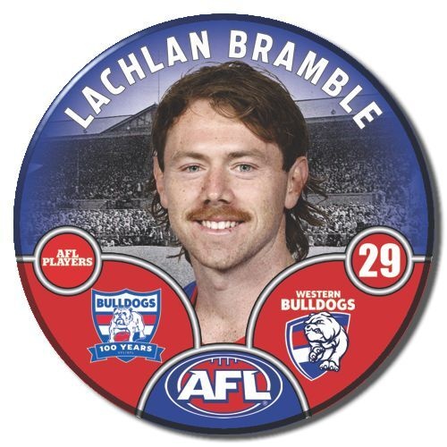 Western Bulldogs 2025 Player Pin Badge - BRAMBLE