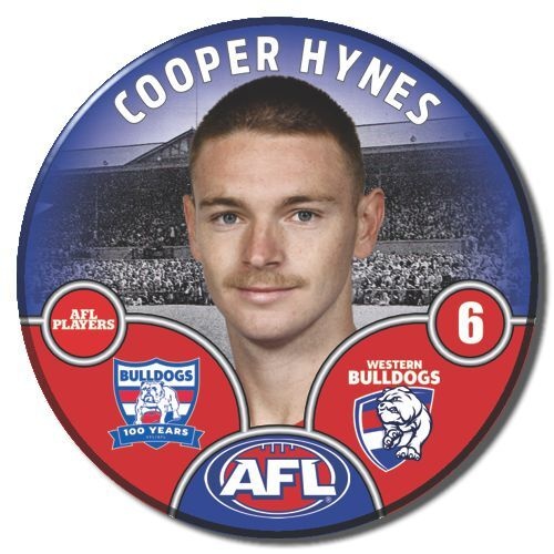 Western Bulldogs 2025 Player Pin Badge - HYNES