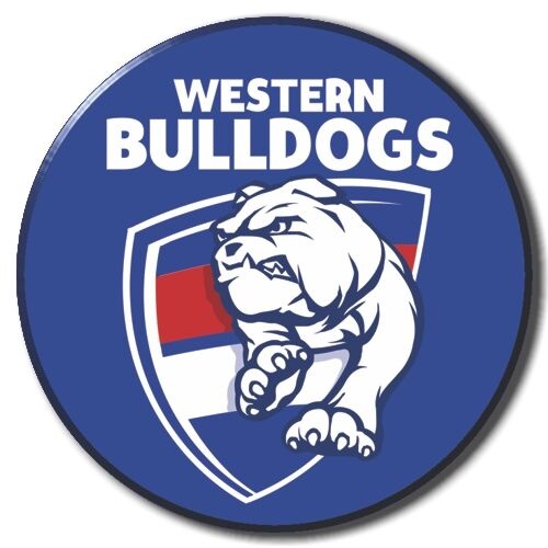 Western Bulldogs 2025 Metal Pin Badge - LOGO