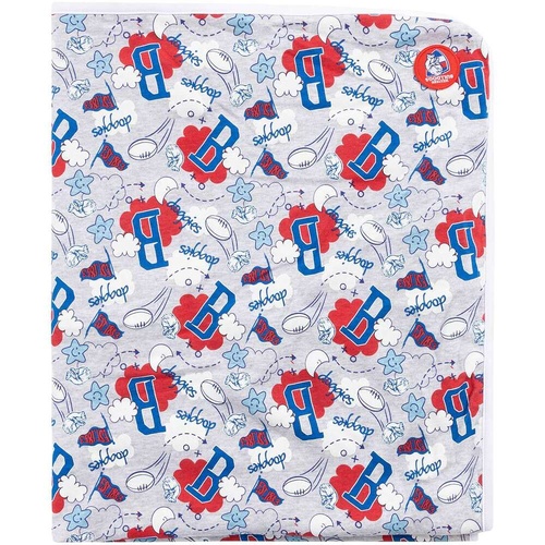 Western Bulldogs Baby Cloud Blanket