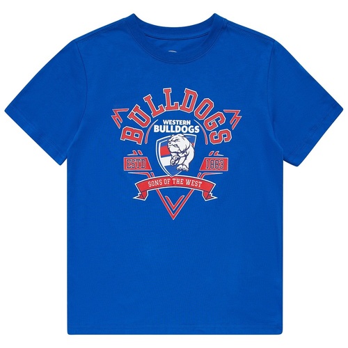 Western Bulldogs Youths Banner Tee