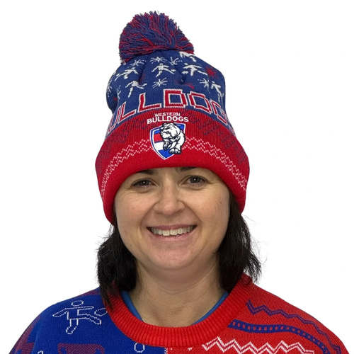 Western Bulldogs Adult Ugly Beanie