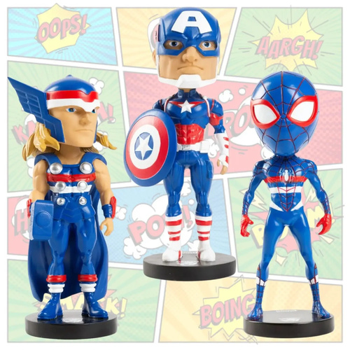 Western Bulldogs AFL Marvel Bobbleheads Bundle