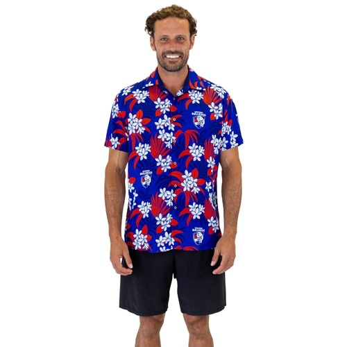 Western Bulldogs Reef Hawaiian Shirt
