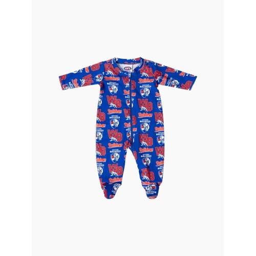 Western Bulldogs Graphic Team Onesie