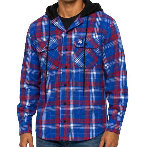 Western Bulldogs Highland Hooded Flannel Shirt