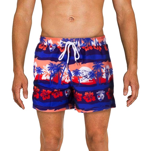 Western Bulldogs Hawaiian Shorts