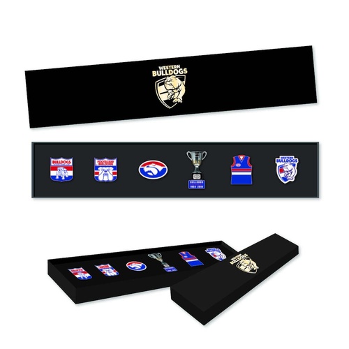 Western Bulldogs Pin Set Gift Box