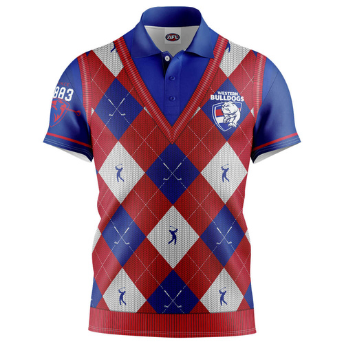 Western Bulldogs Golf Polo Shirt