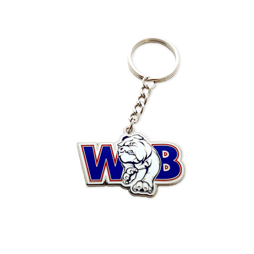 Western Bulldogs Secondary Logo Key Ring