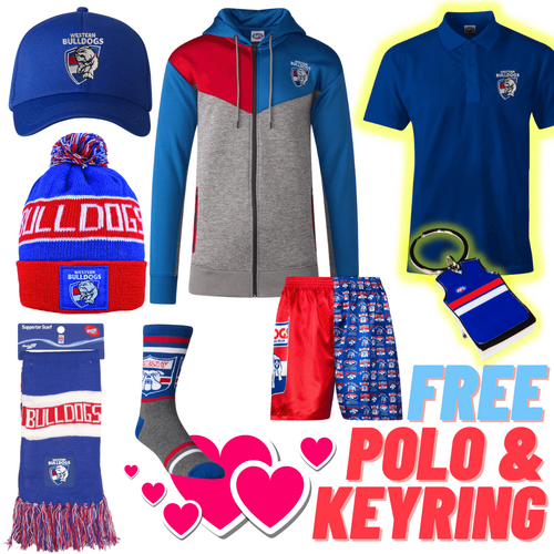 Western Bulldogs Premium Footy Lovers Pack