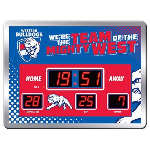 Western Bulldogs LED Scoreboard Clock