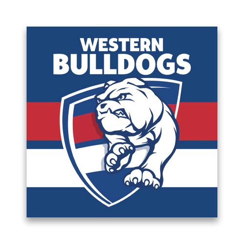 Western Bulldogs Party Napkins Pkt of 16