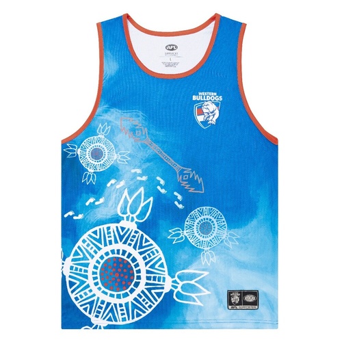 Western Bulldogs Indigenous Mens Training Singlet