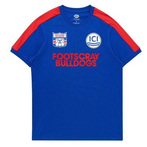 Western Bulldogs Mens Throwback Logo T-Shirt