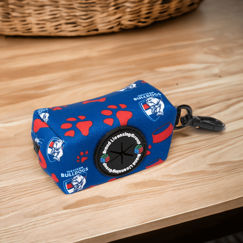 Western Bulldogs Dog Poop Bag Holder