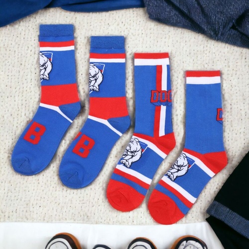 Western Bulldogs 2-Pack Mens Club Socks