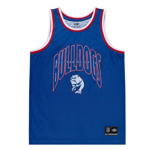 Western Bulldogs Mens Basketball Singlet