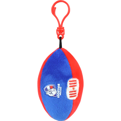 Western Bulldogs Soft Footy Keyclip