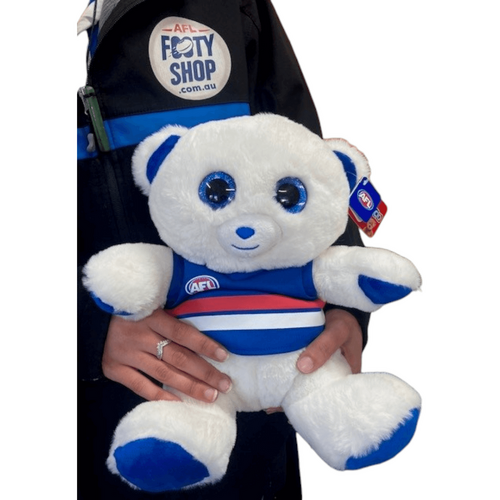 Western Bulldogs Large 30cm Sparkle Bear