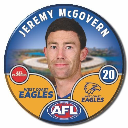 West Coast Eagles 2025 Player Pin Badge - MCGOVERN
