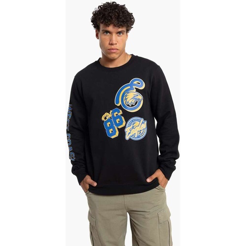 West Coast Eagles Mens Patchwork Crew