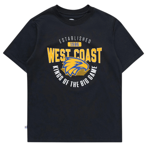 West Coast Eagles Youths Supporter Tee