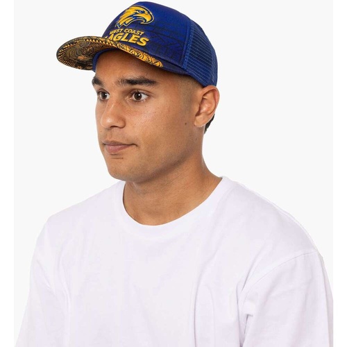 West Coast Eagles Indigenous Trucker Cap