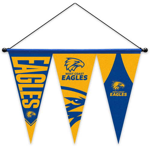 West Coast Eagles Set of 3 Pennants