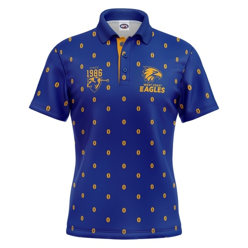 West Coast Eagles Mulligan Golf Polo