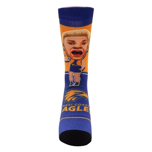West Coast Eagles Oscar Allen Youths Henrik Socks