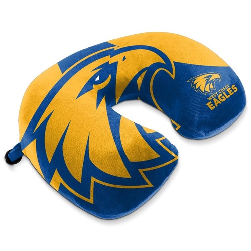 West Coast Eagles Travel Pillow