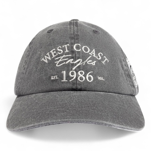 West Coast Eagles Acid Wash Dad Cap