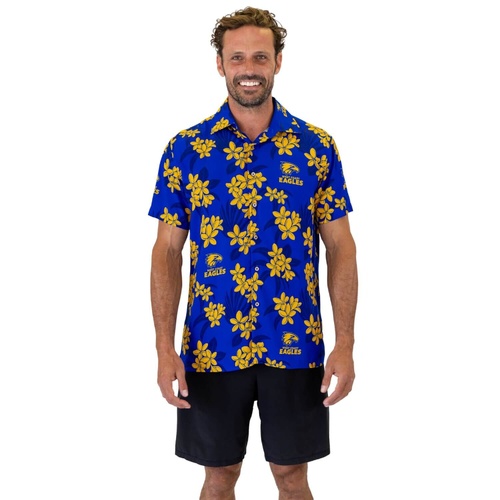 West Coast Eagles Reef Hawaiian Shirt