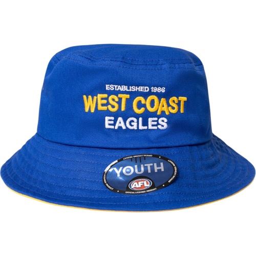 West Coast Eagles Youths Graphic Bucket Hat