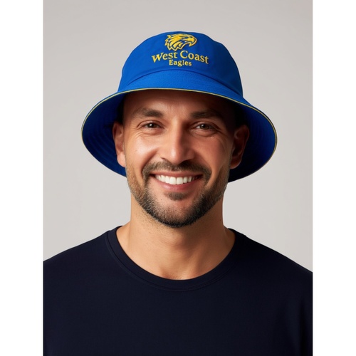 West Coast Eagles Crest Bucket Hat