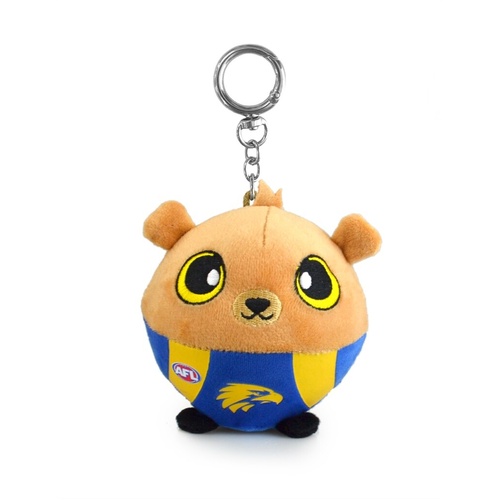 West Coast Eagles Squishii Bag Charm
