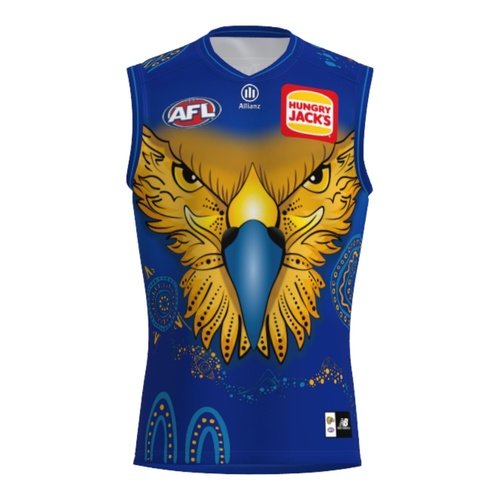 West Coast Eagles 2026 New Balance Adults Indigenous Home Guernsey