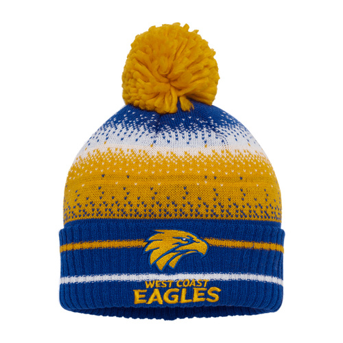 West Coast Eagles Youths Supporter Beanie