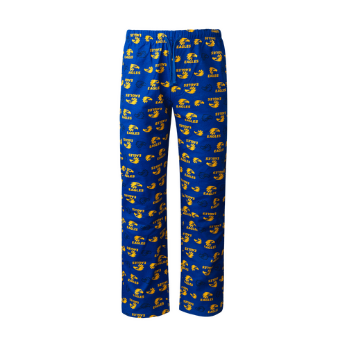 West Coast Eagles Mens Flannelette Sleep Pants