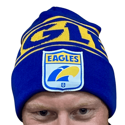 West Coast Eagles Woollen Australian Made Beanie
