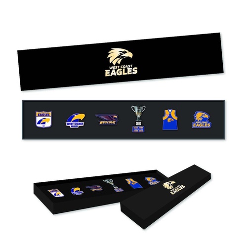 West Coast Eagles Pin Set Gift Box