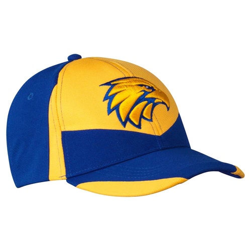 West Coast Eagles Adults Premium Logo Cap